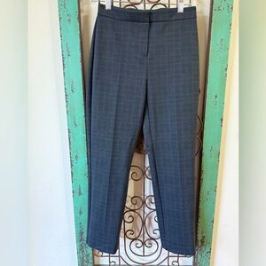 Kobi Halperin Tailored Plaid Ankle Cigarette Trousers | Size 2